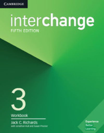 Cover for Jack C. Richards · Interchange Level 3 Workbook - Interchange (Taschenbuch) [5 Revised edition] (2017)