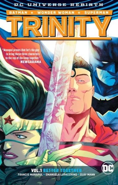 Cover for Francis Manapul · Trinity Vol. 1 Better Together (Rebirth) (Hardcover Book) (2017)