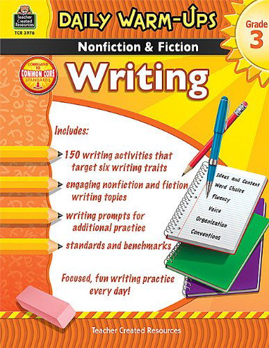 Cover for Ruth Foster · Daily Warm-ups: Nonfiction &amp; Fiction Writing Grd 3 (Paperback Book) [Workbook edition] (2012)