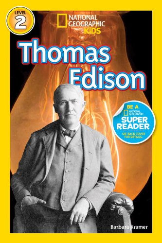 Cover for Barbara Kramer · National Geographic Readers: Thomas Edison - Readers Bios (Paperback Book) (2014)