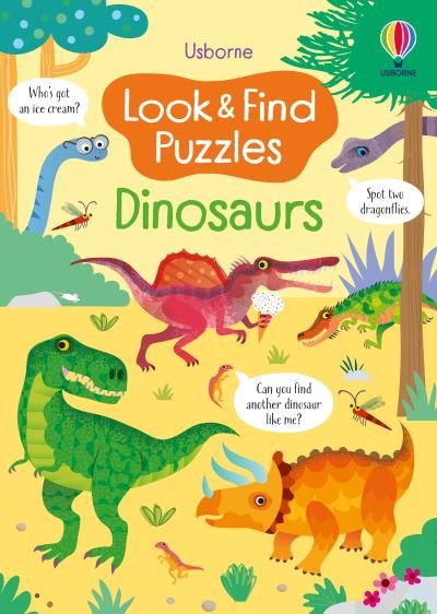 Cover for Kirsteen Robson · Look and Find Puzzles Dinosaurs - Look and Find Puzzles (Pocketbok) (2021)