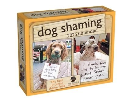 Cover for Pascale Lemire · Dog Shaming 2025 Day-to-Day Calendar (Calendar) (2024)