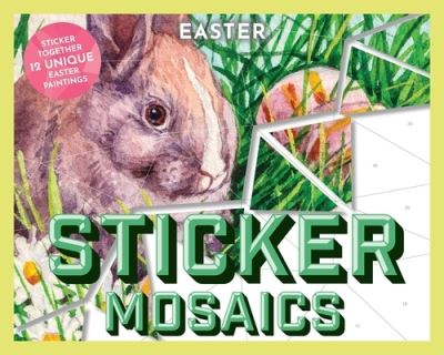 Cover for Applesauce Press · Sticker Mosaics: Easter: Sticker Together 12 Unique Easter Paintings (Paperback Book) (2023)