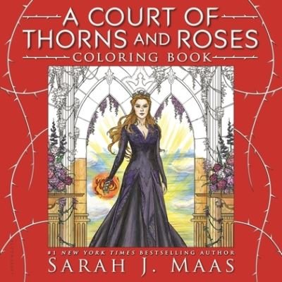 Cover for Sarah J. Maas · A Court of Thorns and Roses Coloring Book (Paperback Bog) (2017)