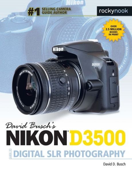 Cover for David D. Busch · David Busch's Nikon D3500 Guide to Digital SLR Photography (Paperback Book) (2019)