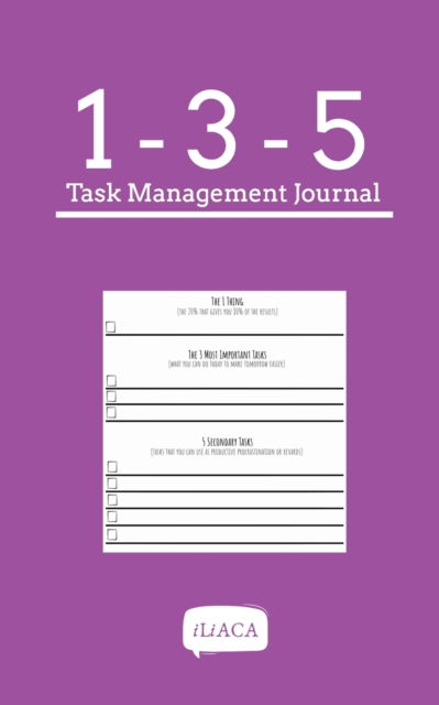 Cover for Iliaca · 135 Task Management Journal (Paperback Book) (2020)