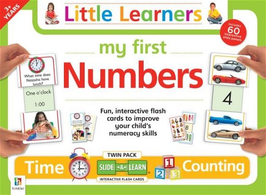 Cover for Hinkler Books · My First Numbers: Time &amp; Counting Flashcards Twin Pack (Hardcover Book) [Crds edition] (2012)
