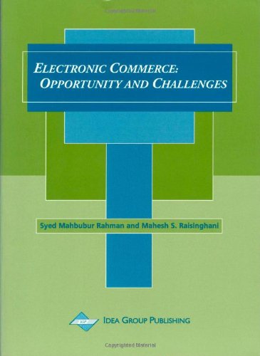 Cover for Syed Rahman · Electronic Commerce: Opportunities and Challenges (Paperback Book) (1999)