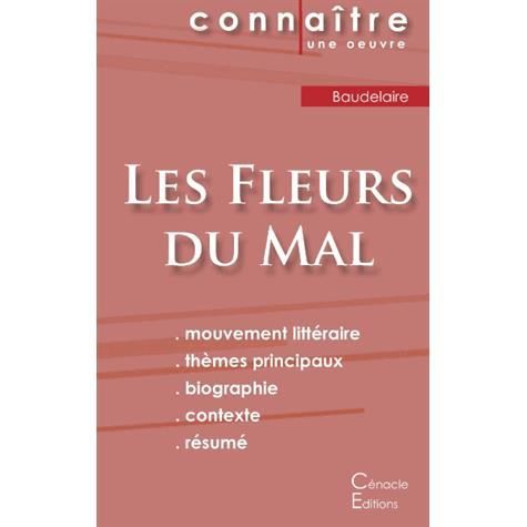 Fiche de lecture Les Fleurs du Mal de Charles Baudelaire - Charles Baudelaire - Livres - Les Editions Du Cenacle - 9782367885766 - 30 octobre 2022