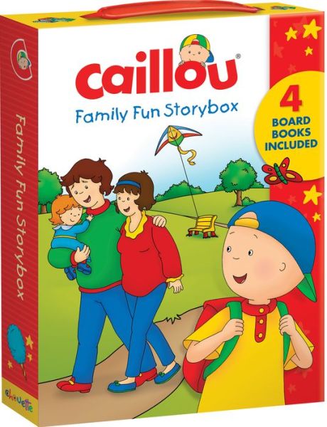 Cover for Anne Paradis · Caillou: Family Fun Story Box (Board book) (2018)