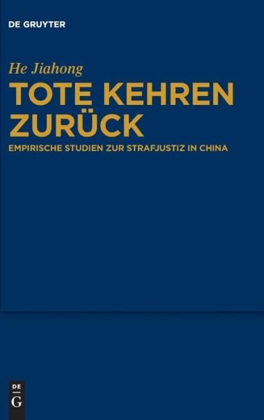 Cover for He · Tote kehren zurück (Buch) (2016)
