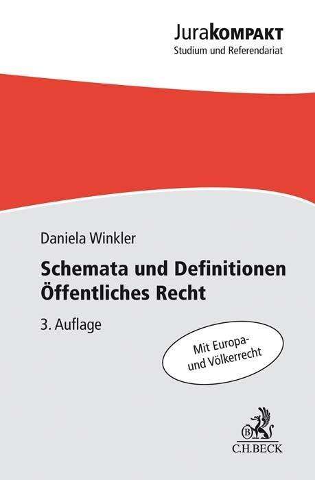 Cover for Winkler · Schemata und Definitionen Öffen (Bok)