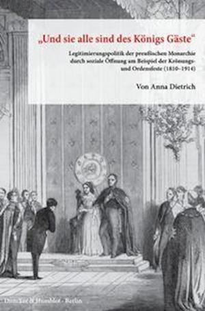 Cover for Anna Dietrich · Und Sie Alle Sind Des Konigs Gaste (Hardcover Book) (2021)