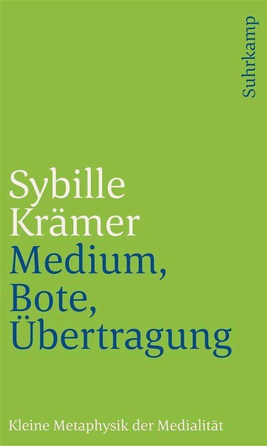 Cover for Krämer · Medium, Bote, Übertragung (Book)