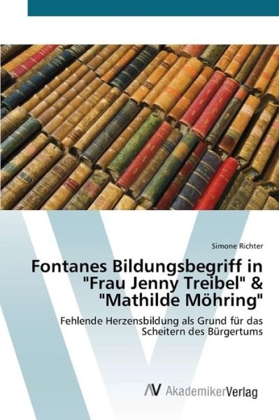 Cover for Richter · Fontanes Bildungsbegriff in &quot;Fr (Book) (2012)