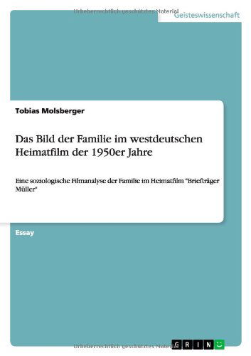 Cover for Molsberger · Das Bild der Familie im west (Book) [German edition] (2011)