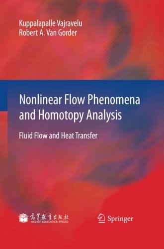 Cover for Kuppalapalle Vajravelu · Nonlinear Flow Phenomena and Homotopy Analysis: Fluid Flow and Heat Transfer (Taschenbuch) [2012 edition] (2014)