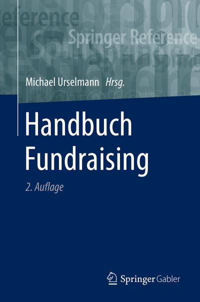 Cover for Michael Urselmann · Handbuch Fundraising (N/A) (2020)