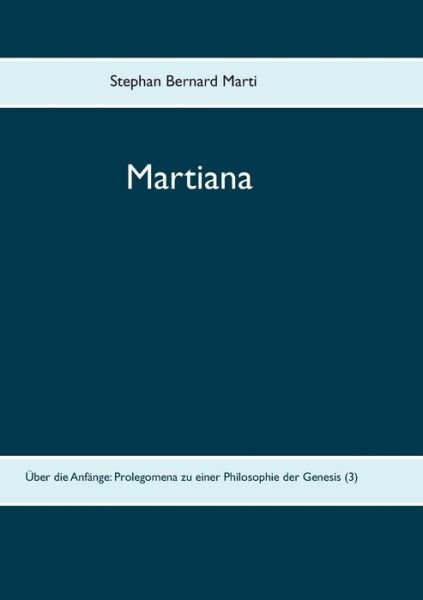 Cover for Marti · Martiana (Book) (2017)