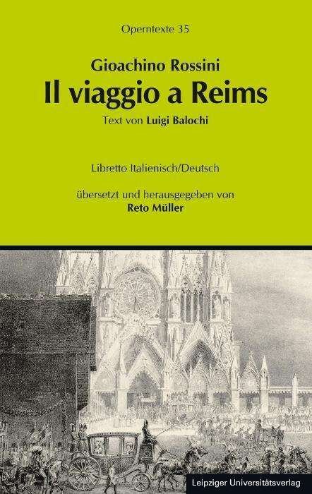 Cover for Rossini · Die Reise nach Reims, Libretto (Bok)