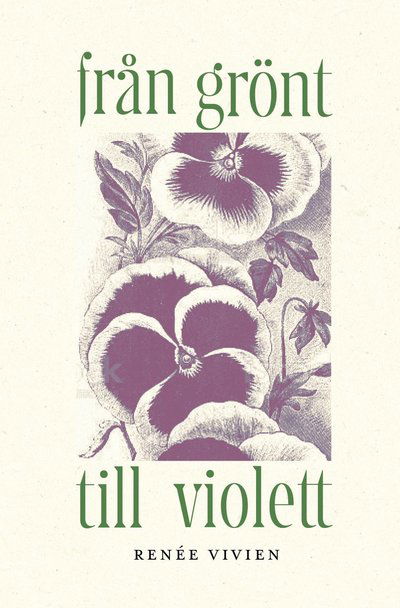 Cover for Renée Vivien · Från grönt till violett (Paperback Book) (2022)