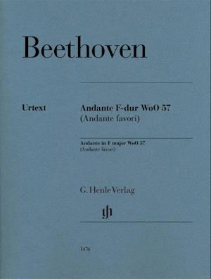 Beethoven, Ludwig van - Andante F-dur WoO 57 (Andante favori) - Ludwig van Beethoven - Bøger - Henle, G. Verlag - 9790201814766 - 1. august 2020