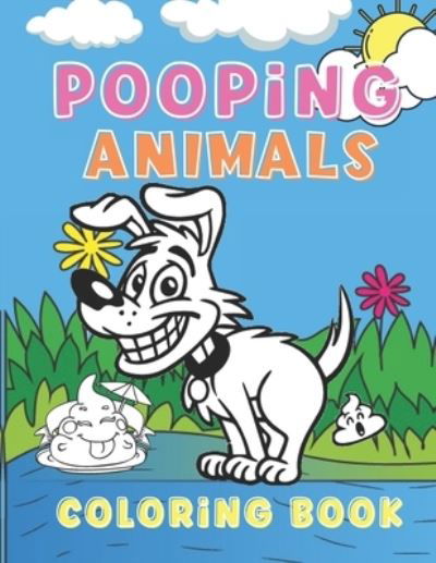 Cover for Aiken Hardy · Pooping Animals Coloring Book (Paperback Book) (2021)
