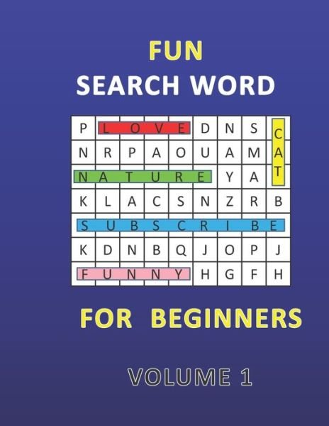 Cover for Smart Book · Fun Search Word for Beginners (Paperback Bog) (2020)