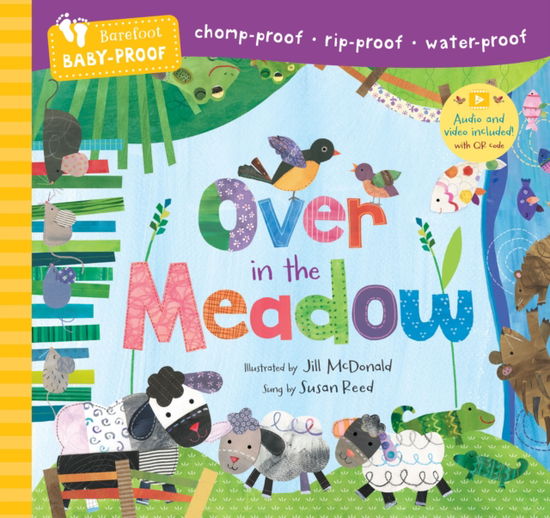 Cover for Barefoot Books · Barefoot Baby-Proof: Over in the Meadow - Barefoot Baby-Proof (Paperback Book) (2025)