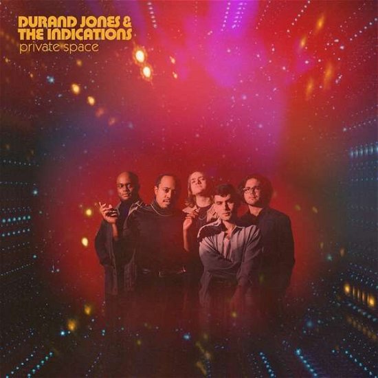 Cover for Durand Jones &amp; The Indications · Private Space (Limited Edition) (Red Nebula Vinyl) (LP) [Limited edition]