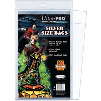 Cover for Ultra Pro · Comic Bags - Silver Age Size 18.4Cm X 26.5Cm (100C (N/A)
