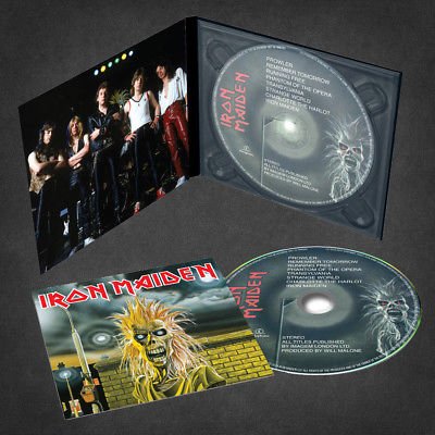 Cover for Iron Maiden (CD) [Remastered edition] [Digipak] (2018)
