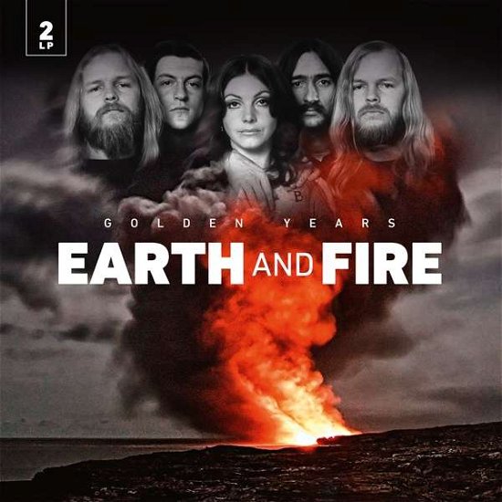 Cover for Earth &amp; Fire · Golden Years (Ltd. Transparent Red Vinyl) (LP) [Coloured edition] (2020)
