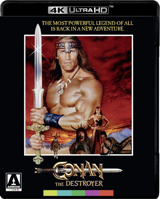 Cover for 4k Ultra Hd · Conan the Destroyer Uhd [standard Edition] (4K Ultra HD) (2024)