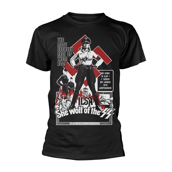 Cover for Ilsa: She Wolf of the Ss · Ilsa She Wolf of the S.s. (Black) (T-shirt) [size S] [Black edition] (2018)
