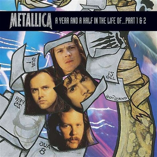 A Year and a Half in the Life Of... Part 1 & 2 - Metallica - Elokuva - ROCK / METAL - 0856115004767 - maanantai 25. elokuuta 2014