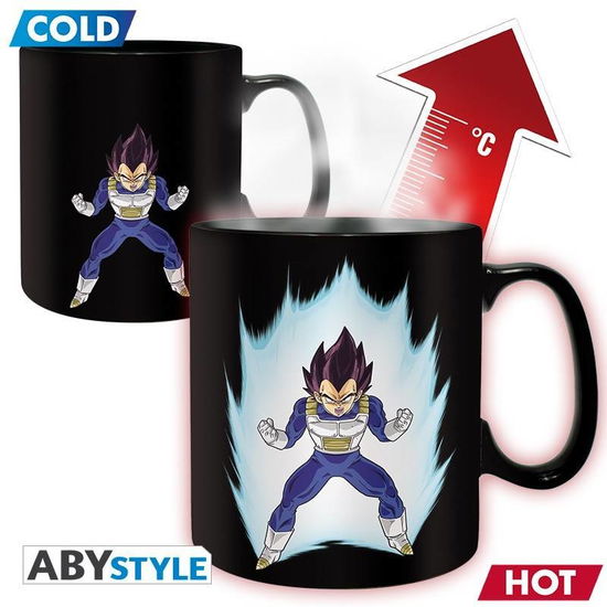 Cover for Abystyle · Dragon Ball - Mug Heat Change - 460 Ml - Dbz/ Vegeta (MERCH) (2023)