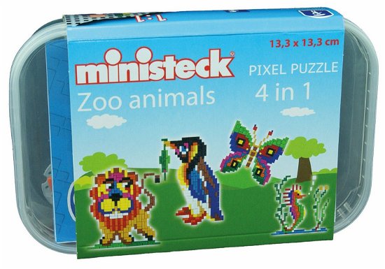Cover for Ministeck · Dierentuin Ministeck 4-in-1: 510-delig (32576) (Spielzeug)