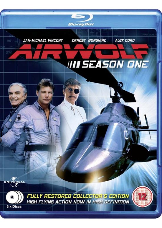 Cover for Fox · Airwolf Season 1 (Blu-ray) (2014)