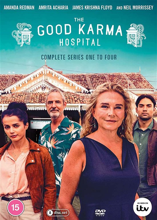Cover for The Good Karma Hospital Series 14 B · The Good Karma Hospital Series 1 to 4 (DVD) (2022)
