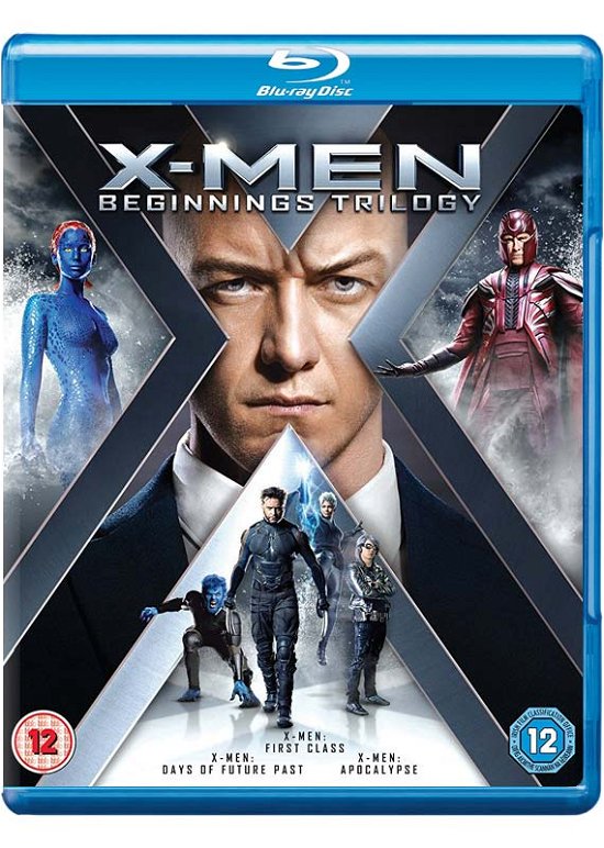 Cover for X-men · X-Men - The Beginnings Trilogy (3 Films) (Blu-ray) (2017)