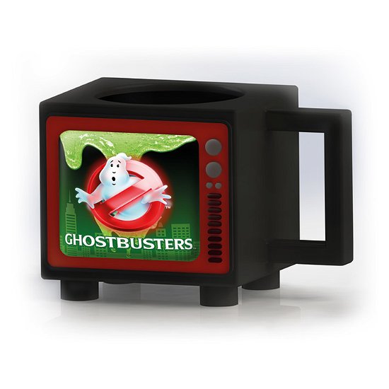 Cover for Ghostbusters · Ghostbusters - Logo Retro TV Heat Change Mug (Tasse) (2020)