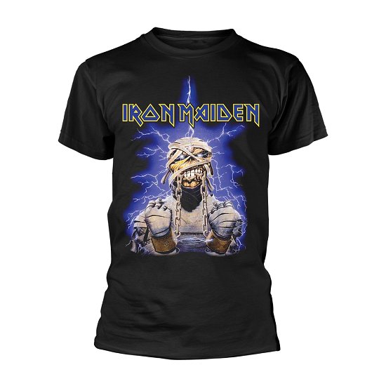 Iron Maiden Unisex T-Shirt: Powerslave Mummy - Iron Maiden - Fanituote - Global - Apparel - 5055295368767 - maanantai 26. marraskuuta 2018