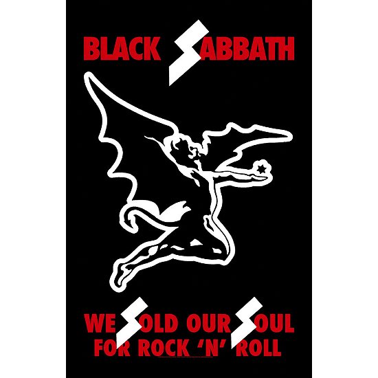 Cover for Black Sabbath · Black Sabbath Textile Poster: We Sold Our Souls (Plakat)