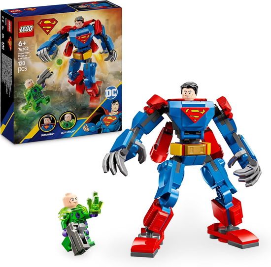 Cover for Lego: 76302 · Super Heroes Dc - Mech Di Superman Contro Lex Luthor (MERCH)