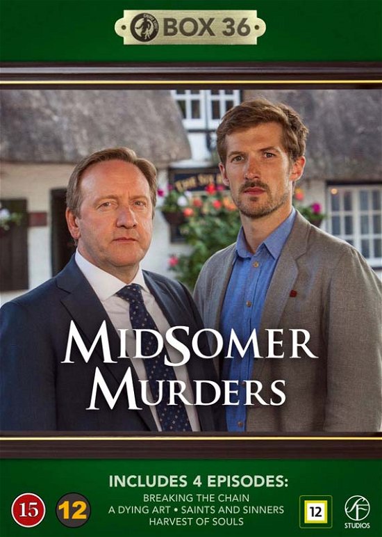 Cover for Midsomer Murders Box 36 (DVD) (2020)