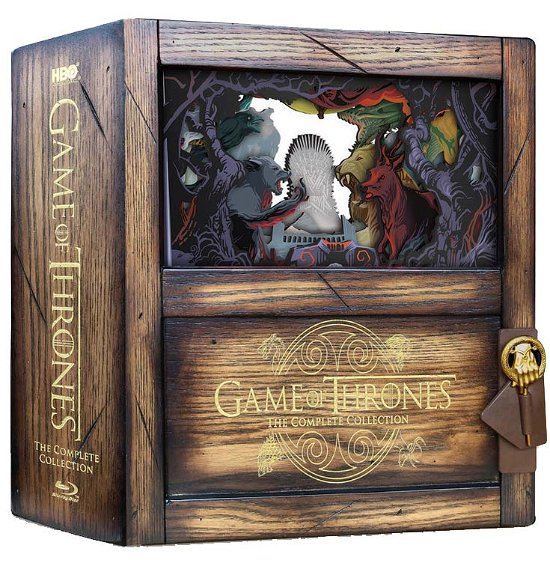 Cover for Game of Thrones · Season 1-8 Complete Box-set (Blu-ray) [Limited edition] (2019)