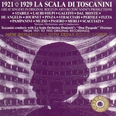 Cover for Gaetano Donizetti  · La Scala Di Toscanini 1921 29 (CD)