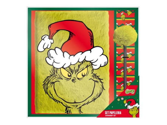 Cover for Grinch · Premium Pack A5 Plush Notebook + Pen (Toys)