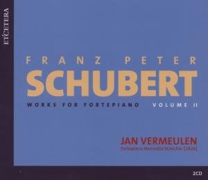 Schubert: Complete Works For Pianoforte Vol.2 - Jan Vermeulen - Musik - ETCETERA - 8711801101767 - 10. oktober 2014